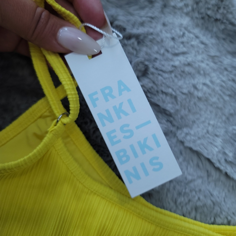 NEW FRANKIES BIKINIS Enzo Cheeky Bottoms And Dallas Top Set Size SMALL - Picture 11 of 14